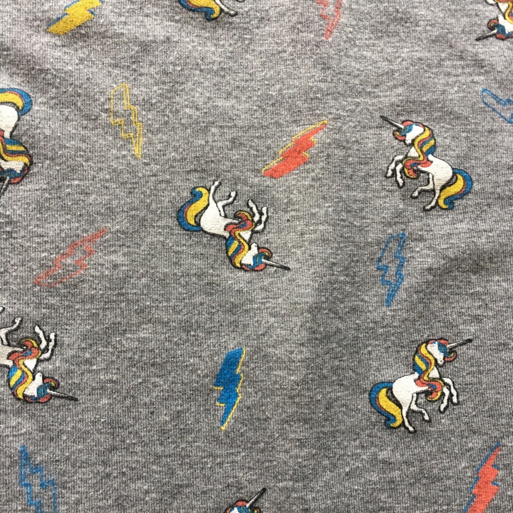 Modern Lux tank gray top with unicorns size XL - Picture 3 of 8